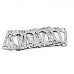 Junta turbo universal 10 piezas brida 4 pernos grafito aluminio