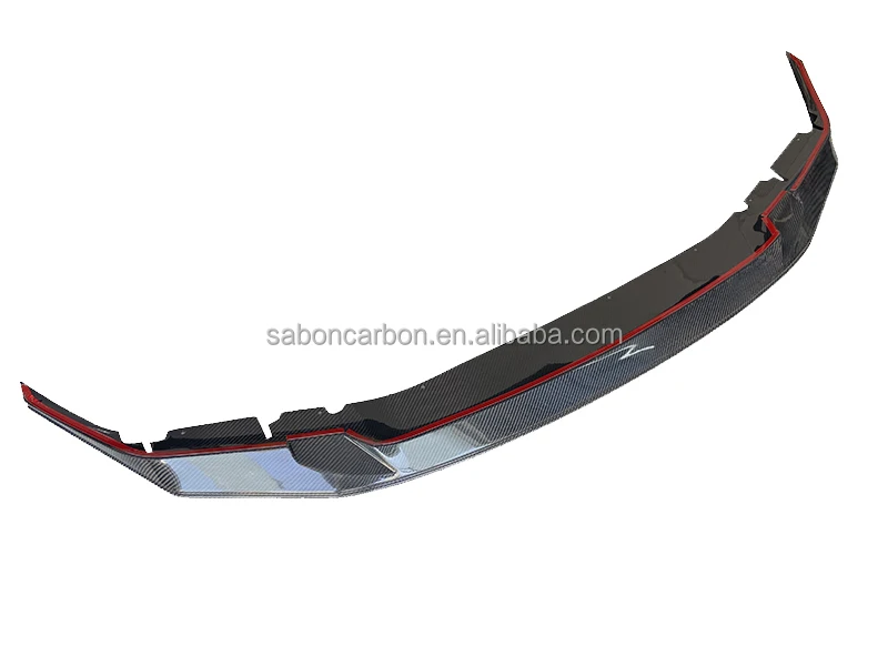 Labio delantero inferior de fibra de carbono GTS para BMW F90 M5 2019+ - imagen 5