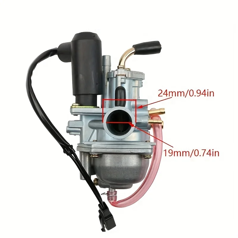 Carburador PZ19JF Yamaha para JOG 90 y Polaris Sportsman 90 ATV - imagen 3