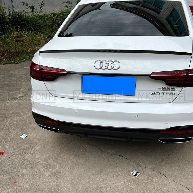 Alerón trasero estilo S para Audi A4/S4 B9-B9.5 Sedán 2017-2024 - imagen 3
