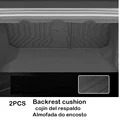 2pcs back cushion