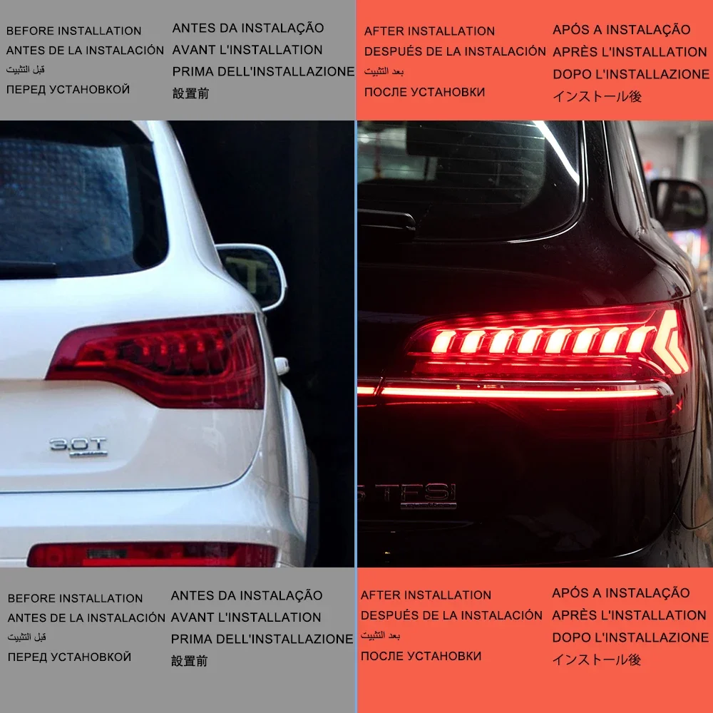 Faros traseros LED flujo dinámico – Audi Q7 2006-2015 - imagen 4