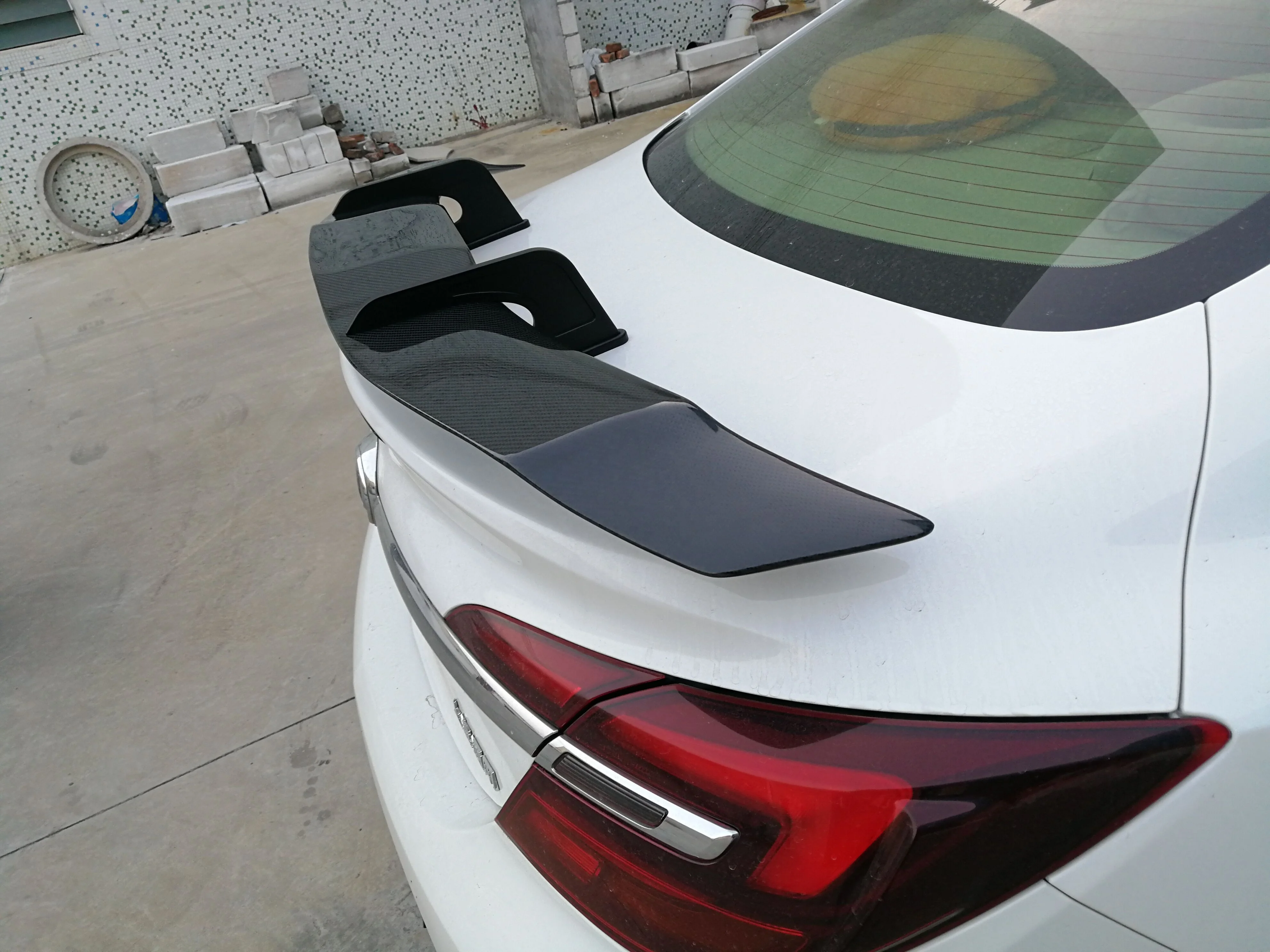 Alerón trasero fibra carbono cuello cisne KL – GT86 BRZ FR-S - imagen 5