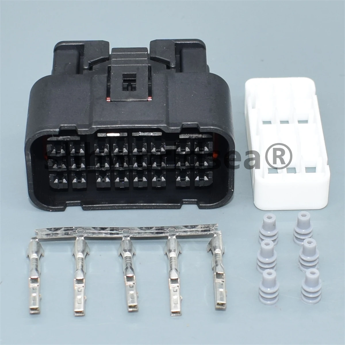 Conector automotriz 24 pines con terminales – cable 1,5mm - imagen 2