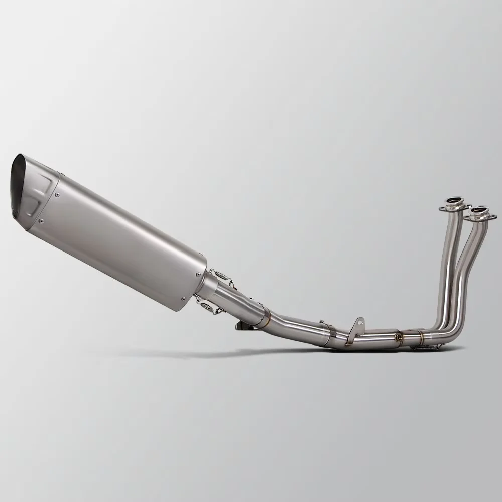Escape completo Honda Transalp 750 XL750: colector y silenciador - imagen 2