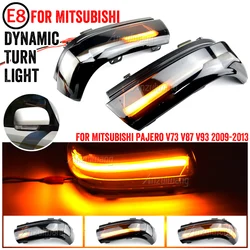 Intermitente Led dinámico para espejo retrovisor, luz intermitente para Mitsubishi Pajero V73 V77 V93 V97 2006-2019