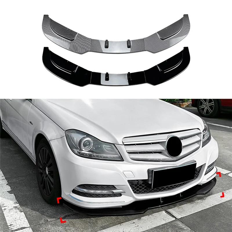 Protector splitter delantero Mercedes-Benz Clase C W204 2011-2014 - imagen 2