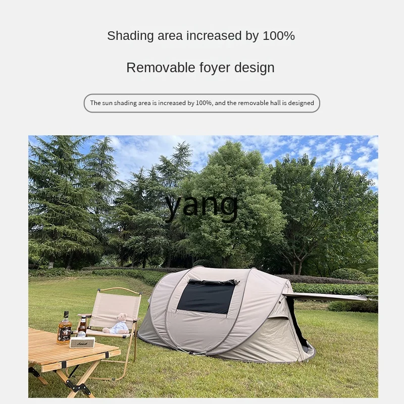 Tienda de campaña automática plegable exterior impermeable con protección solar - imagen 5