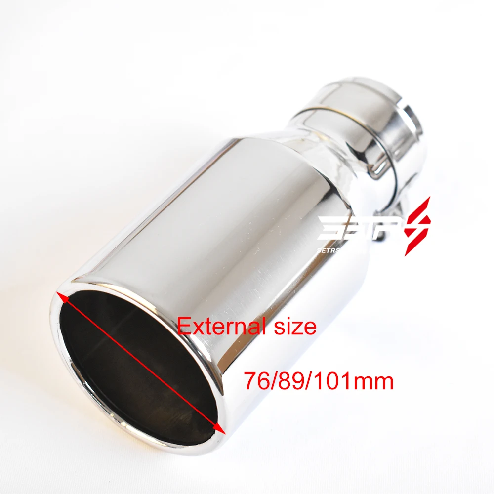 Silenciador de brida rizada inox 304 universal para coche - Toyota - imagen 3