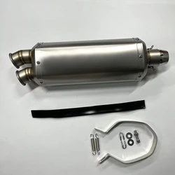 Silenciador de escape universal de moto 51 mm con DB killer
