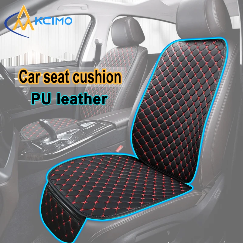 Funda de cuero PU para asiento de coche - cojín suave universal - imagen 5