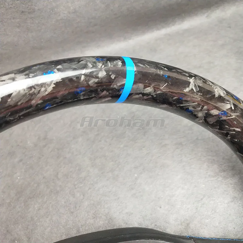 Volante fibra carbono racing para Opel Mokka Insignia Astra J - imagen 5