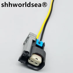 Shhworldsea 15305086 Conector de inyector de 2 pines para Buick EV6
