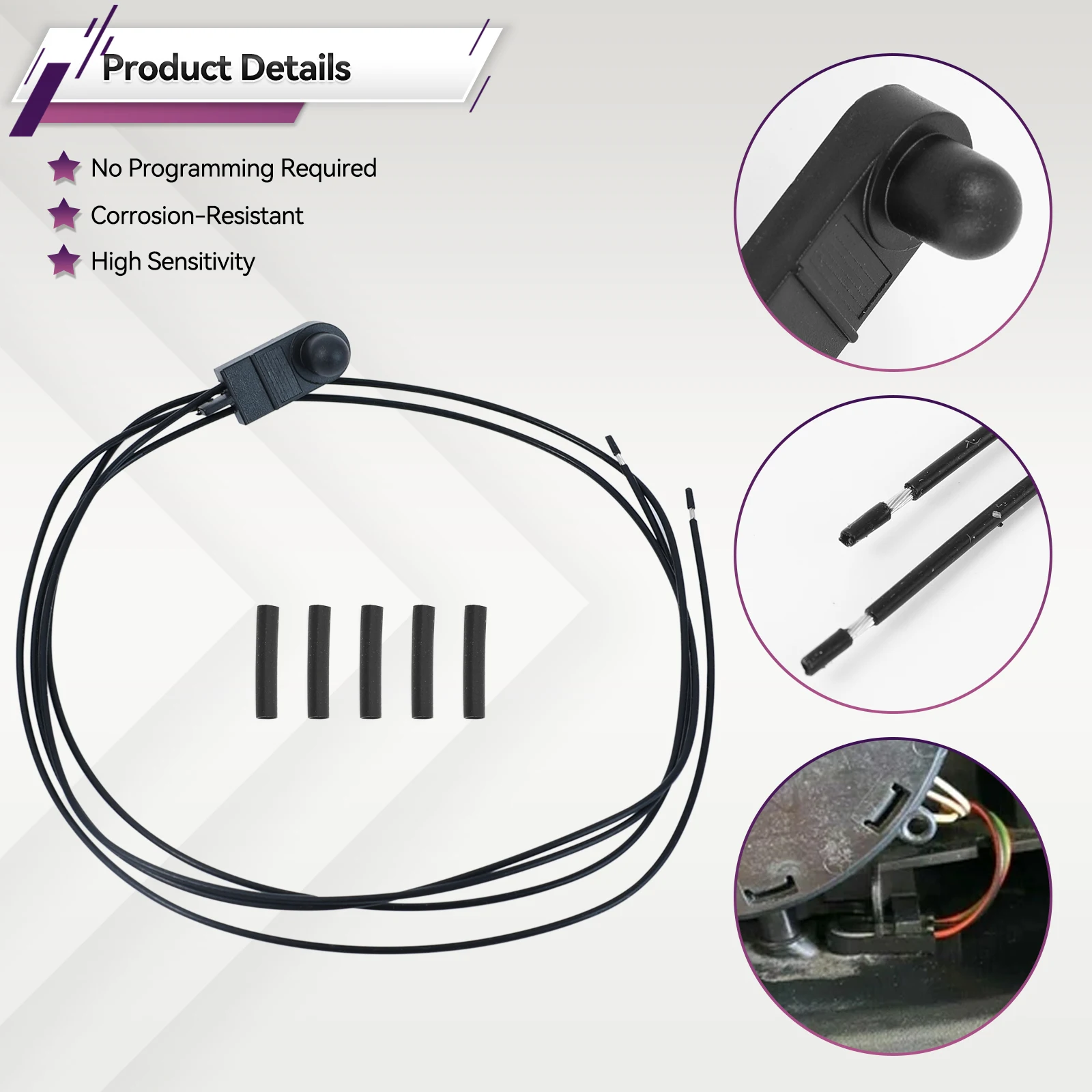 Sensor de temperatura exterior 71753245 para Fiat 500 500X 500L Punto - imagen 4