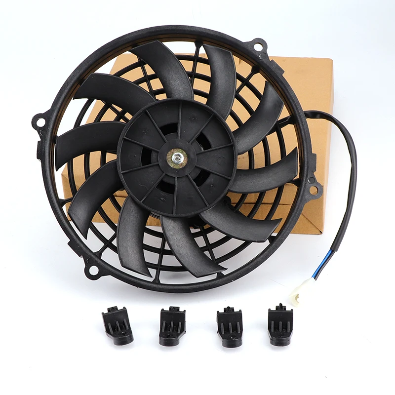 Kit refrigeración aceite 12V con ventiladores para moto 150-300cc MTB, quad y ATV - imagen 2