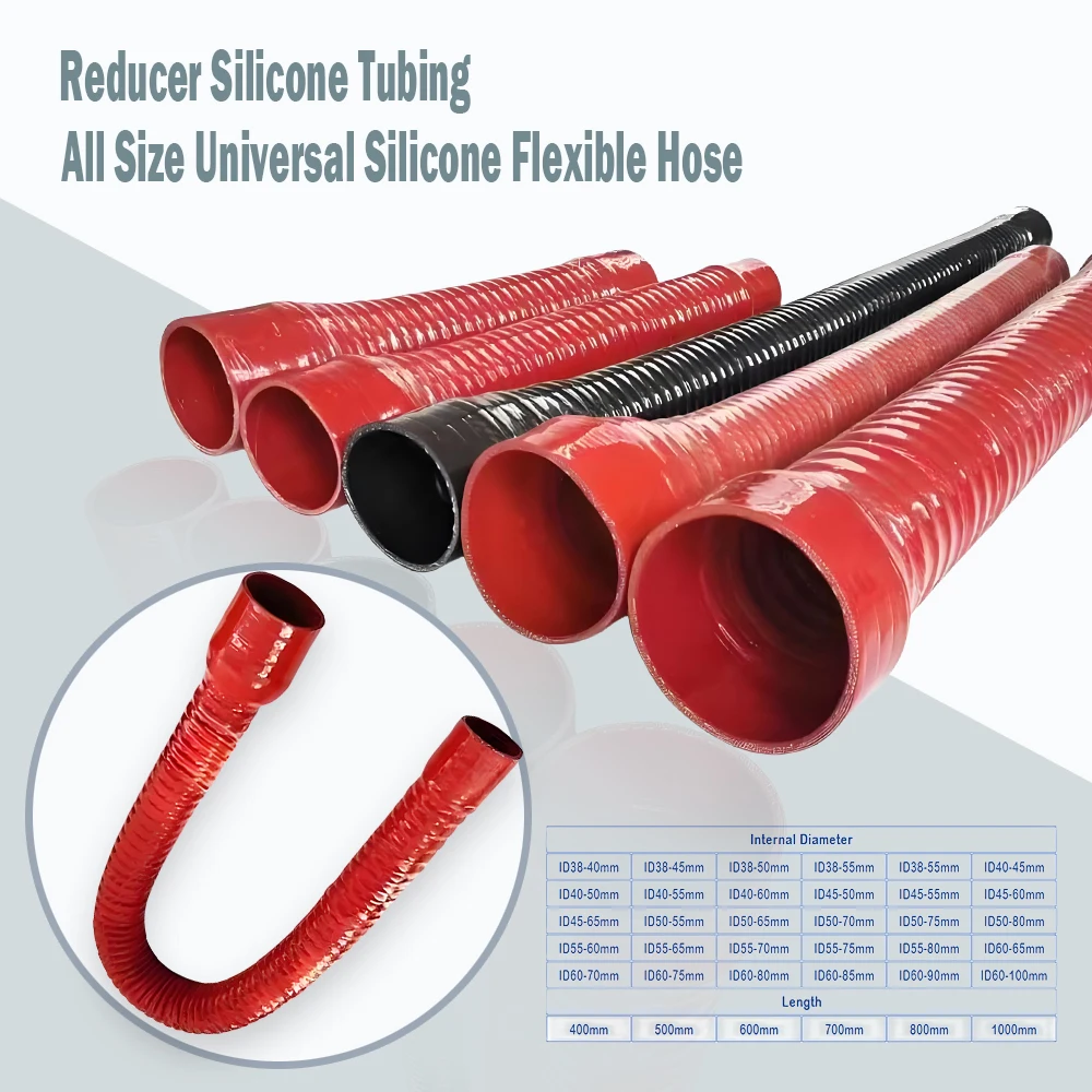 Manguera silicona reforzada para intercooler de alta temperatura