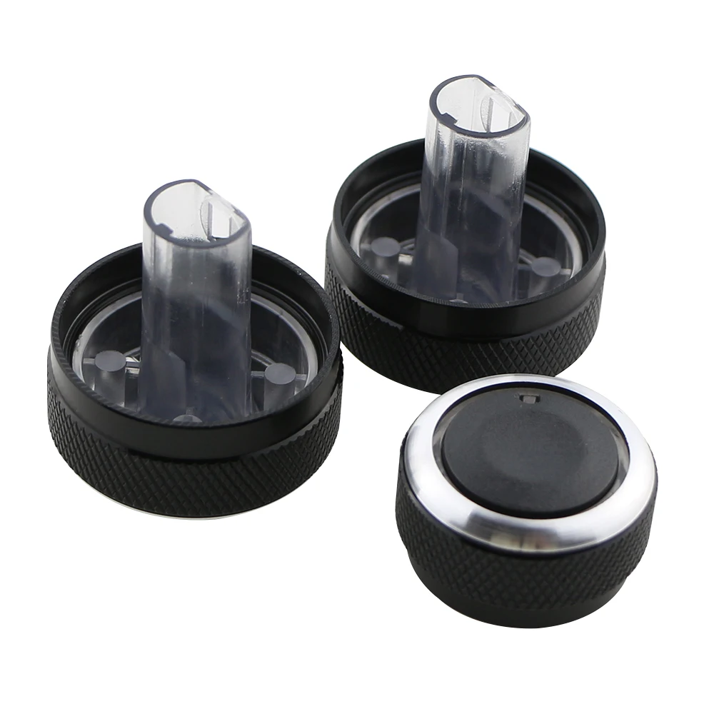 Kit perillas climatización aluminio Lada Granta - imagen 2