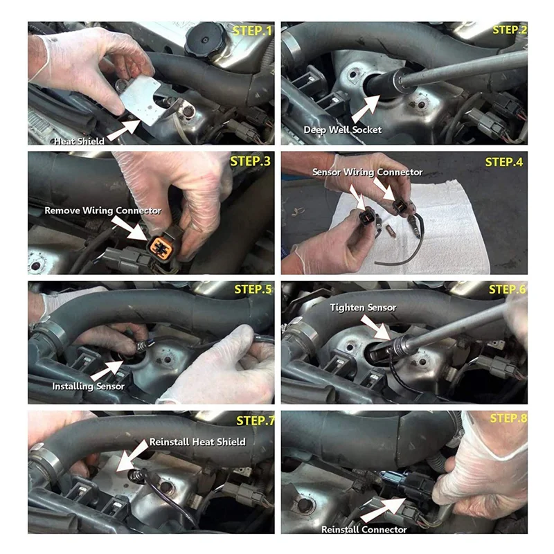Sensor lambda 89467-48050 aguas arriba Toyota Camry Sienna V6 3.0/3.5 - imagen 4