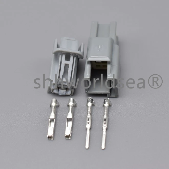 Shhworldsea 7283-6443-40 Conector eléctrico de 2 vías sin sellar - imagen 3