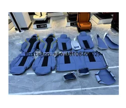 Asiento de carreras deportivo de lujo para coche, Panel de fibra de carbono personalizado, cubierta de cuero, cubo mejorado, asientos RS para Audi A3 A4 A5 A6 A7 Q3 Q5 Q7 Q8