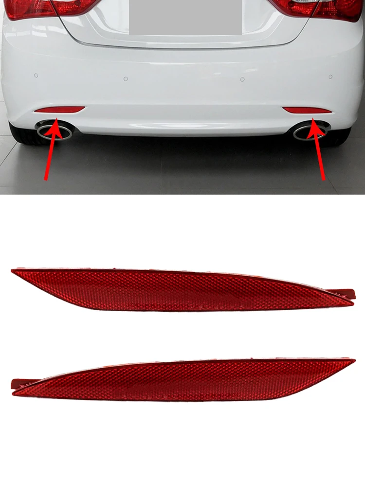 Reflector parachoques trasero Hyundai Sonata 8ª 2011-2014