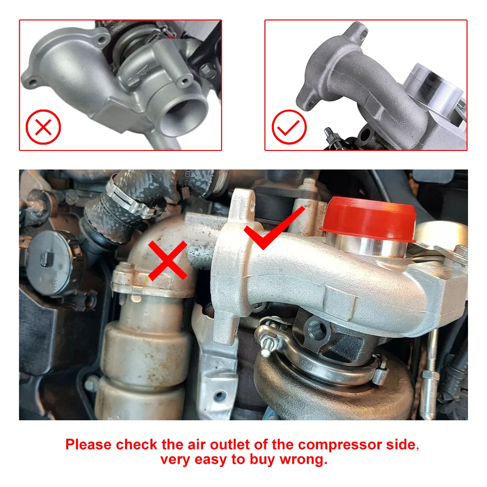 Turbocompresor 4917307504 Opel Astra Ford Focus C-MAX 1.6 HDI - imagen 2
