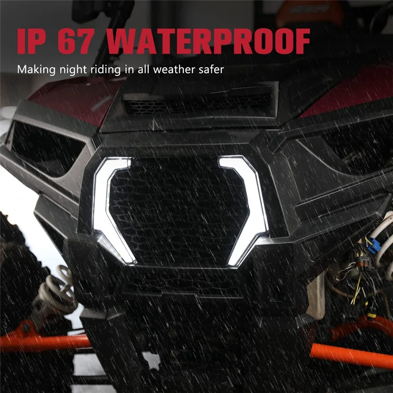 Kit luces ala delantera LED Polaris RZR XP 4 1000 - imagen 2