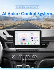 Autorradio Android con CarPlay y GPS para Renault Kangoo (2019-2025)