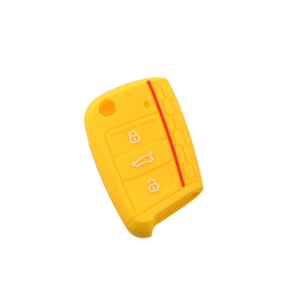 Funda silicona llave VW Golf 7, Tiguan, Polo, Skoda Octavia, Seat Leon - imagen 5