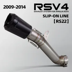 Kit escape RS22 con silenciador deslizante – Aprilia RSV4 2009-2014