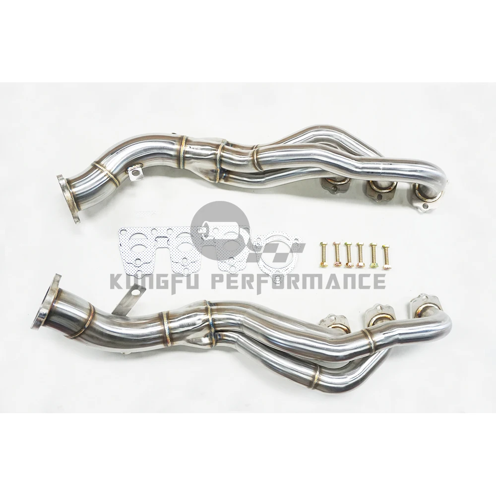 Colector de escape largo KUNGFU SS304 – Audi S4/S5 B8 3.0 TFSI - imagen 2