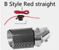 B Red straight