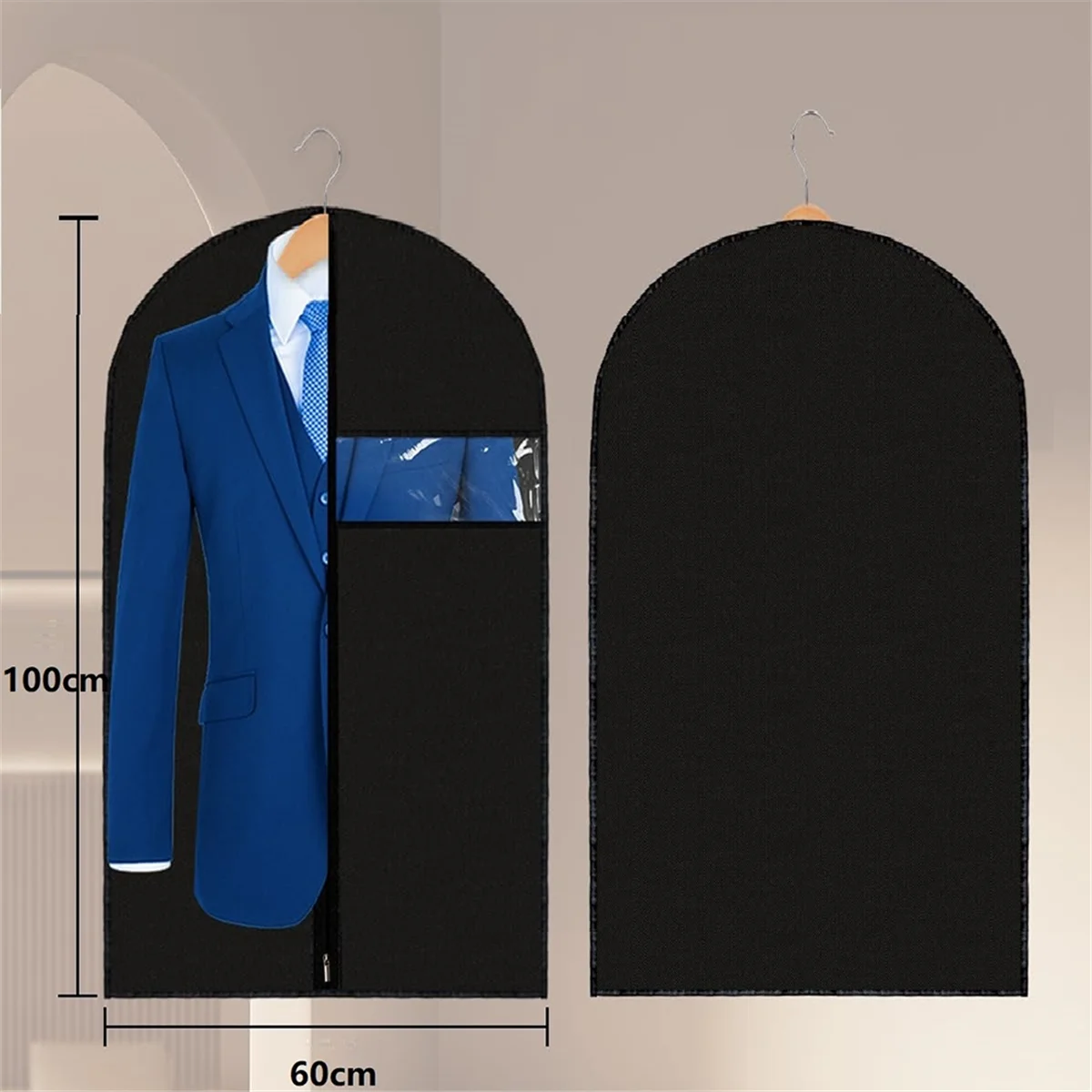 Funda antipolvo para trajes, ideal para armario y viaje - imagen 4
