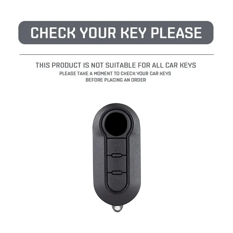 Funda TPU para llave Fiat 500, Panda, Ducato y Lancia llavero - imagen 2