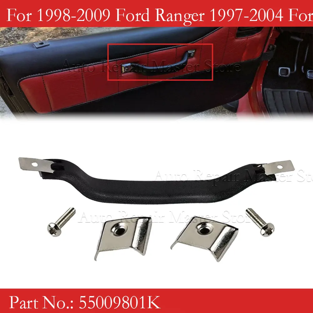 Manija de puerta interior para Jeep en acabado negro