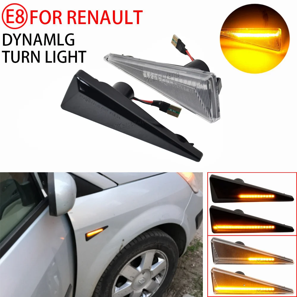 Intermitente LED dinámico lateral Renault Megane CC Espace Scenic Wind - imagen 3