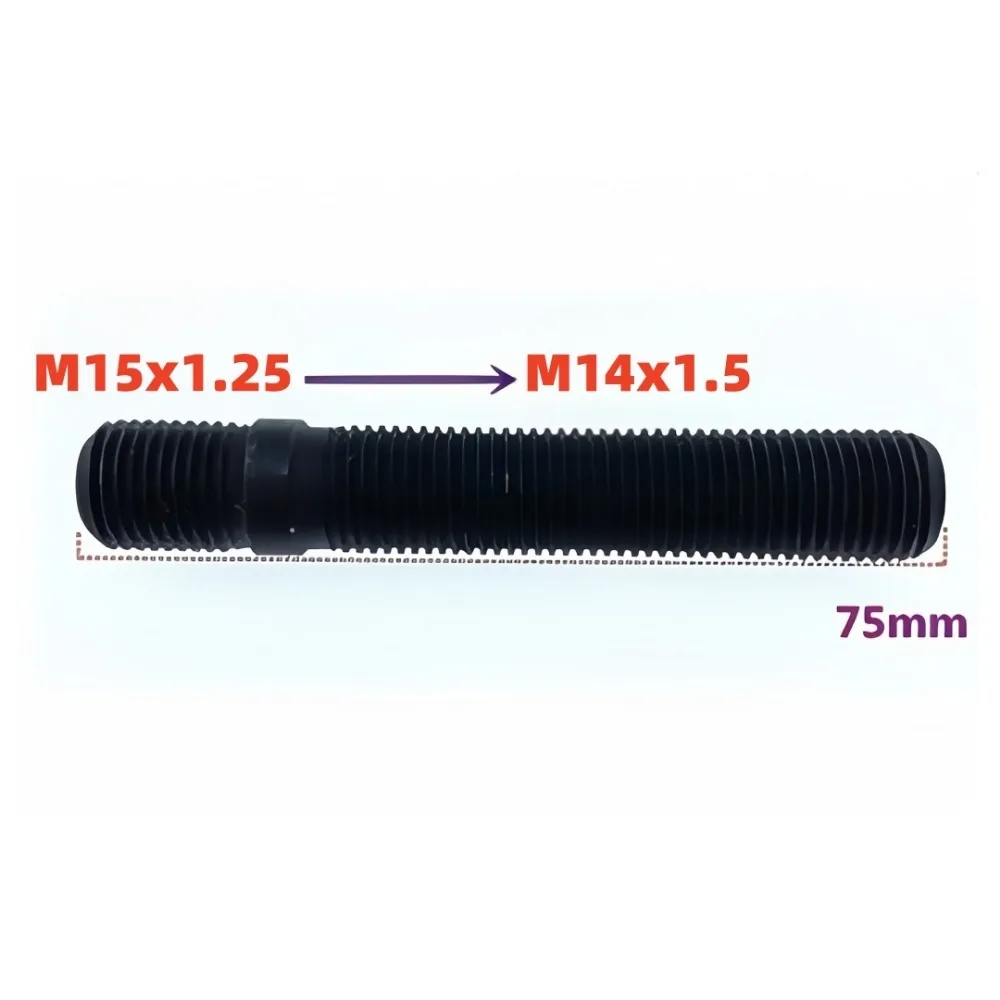 Adaptador rosca rueda 75 mm para pernos M14 y M15 - imagen 4