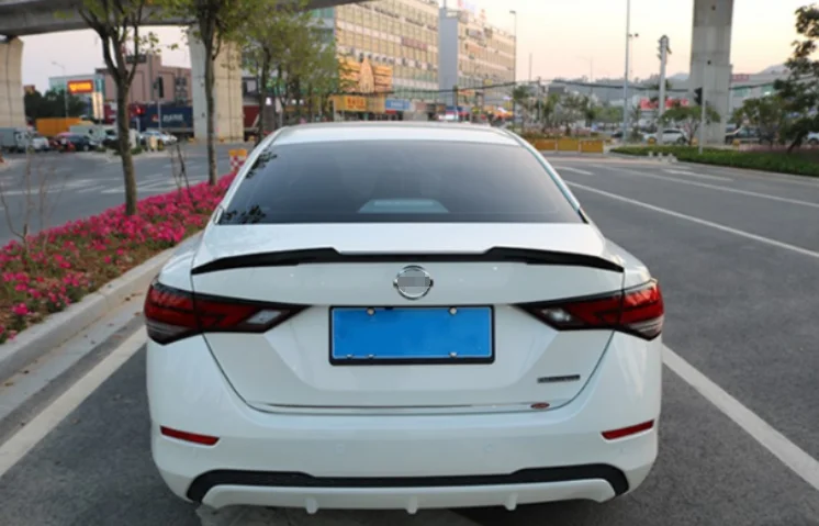 Alerón trasero ABS Nissan Sentra Sylphy 2019-2020 en imprimación - imagen 3