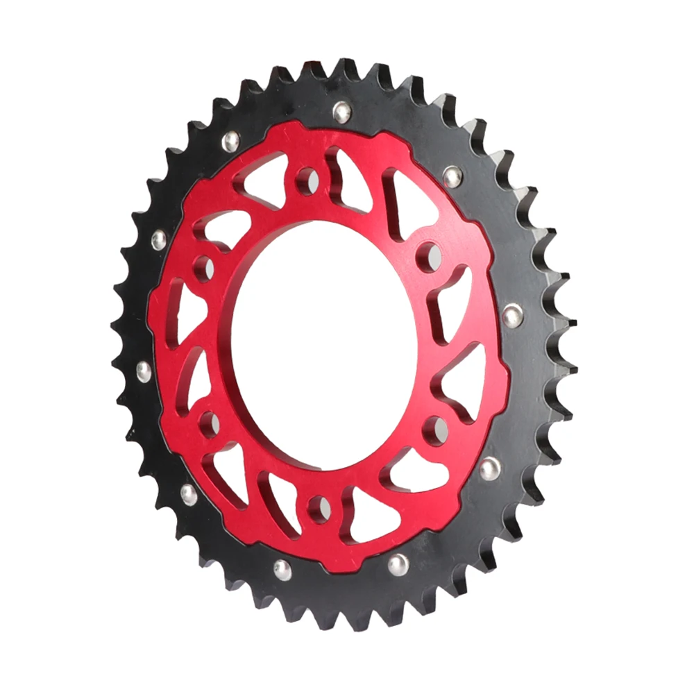 Piñón trasero 42T 76mm para pit bike motocross – seis tacos - imagen 2