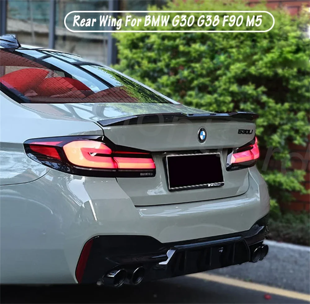 Alerón de techo estilo M Performance para BMW G30/F90 M5 (2017-2023) - imagen 2