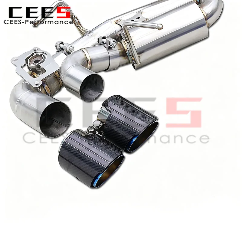Escape catback CEES acero inoxidable Chevrolet Corvette C8 6.2 V8 - imagen 5