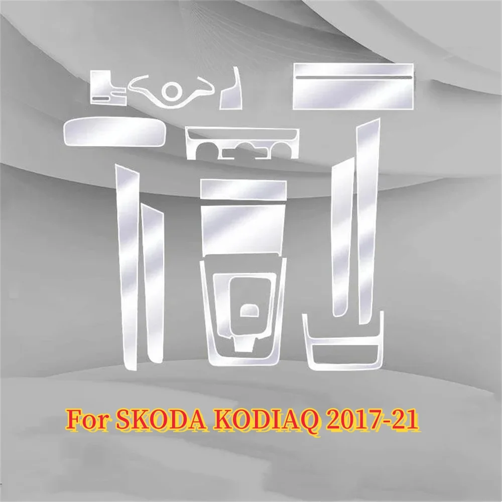 Protector consola central TPU antiarañazos SKODA KODIAQ
