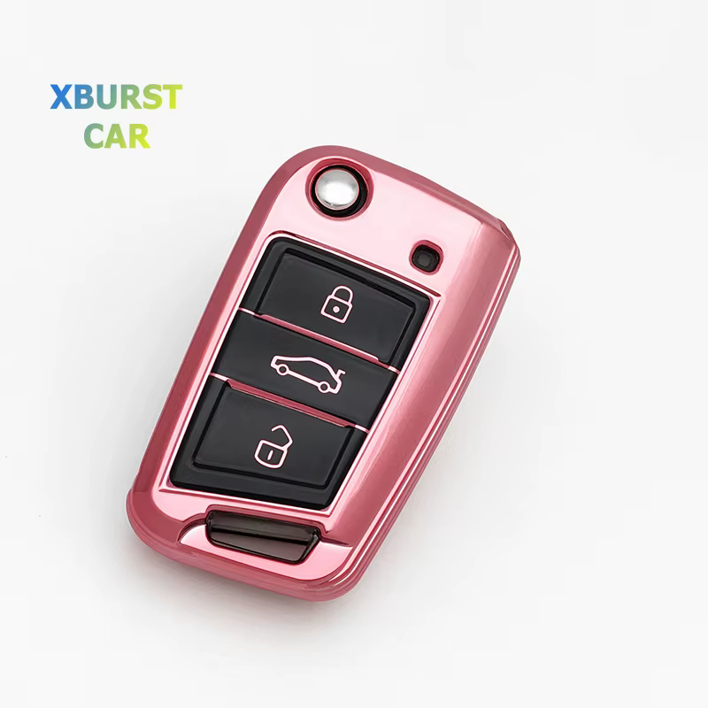 Funda para llave de coche Skoda Octavia, SEAT León y VW Golf 7