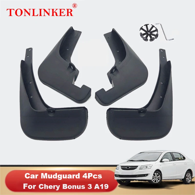 Guardabarros TONLINKER para Chery Bonus 3 2014-2016