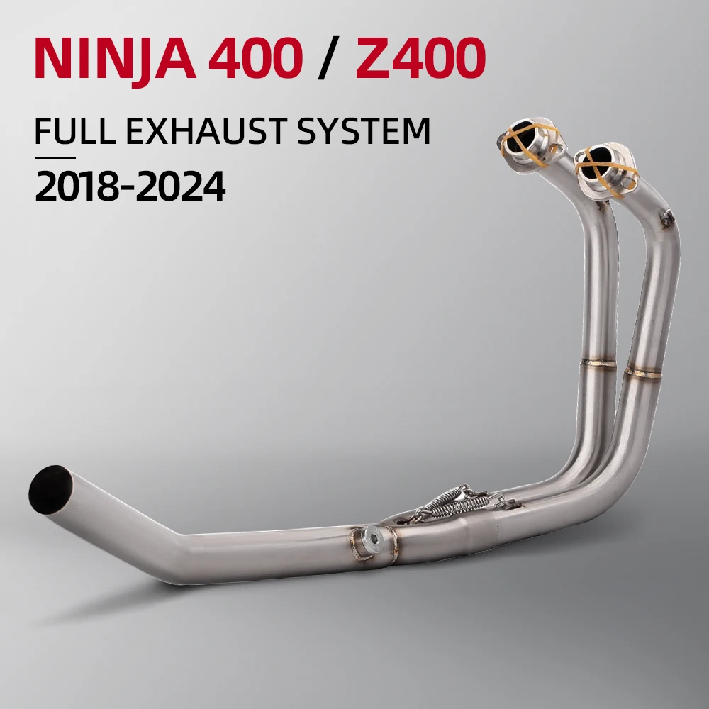 Escape slip-on Kawasaki Z400 Ninja 400 acero inoxidable - imagen 2