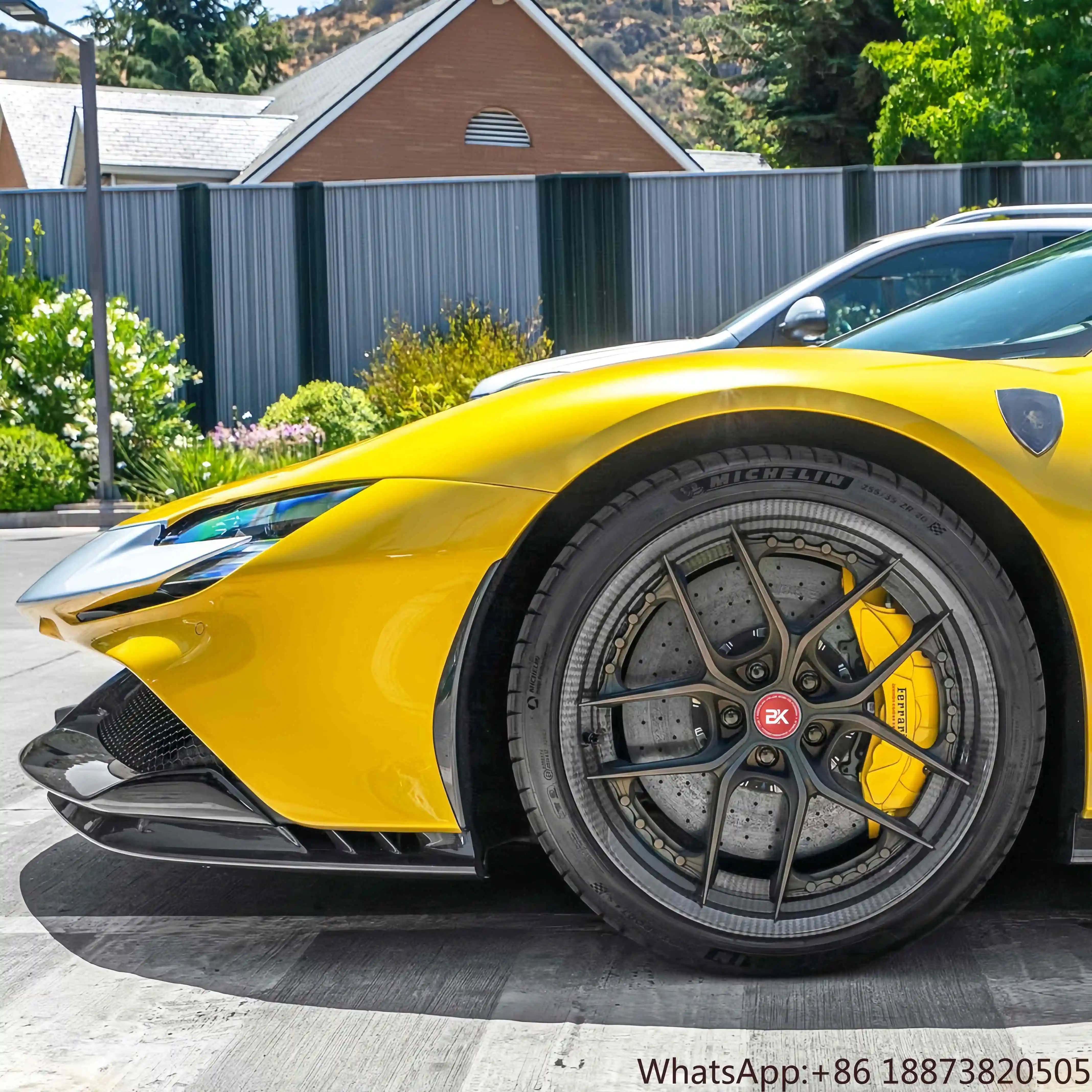 BKU Llantas forjadas fibra carbono 5x128 para Aston Martin Vantage