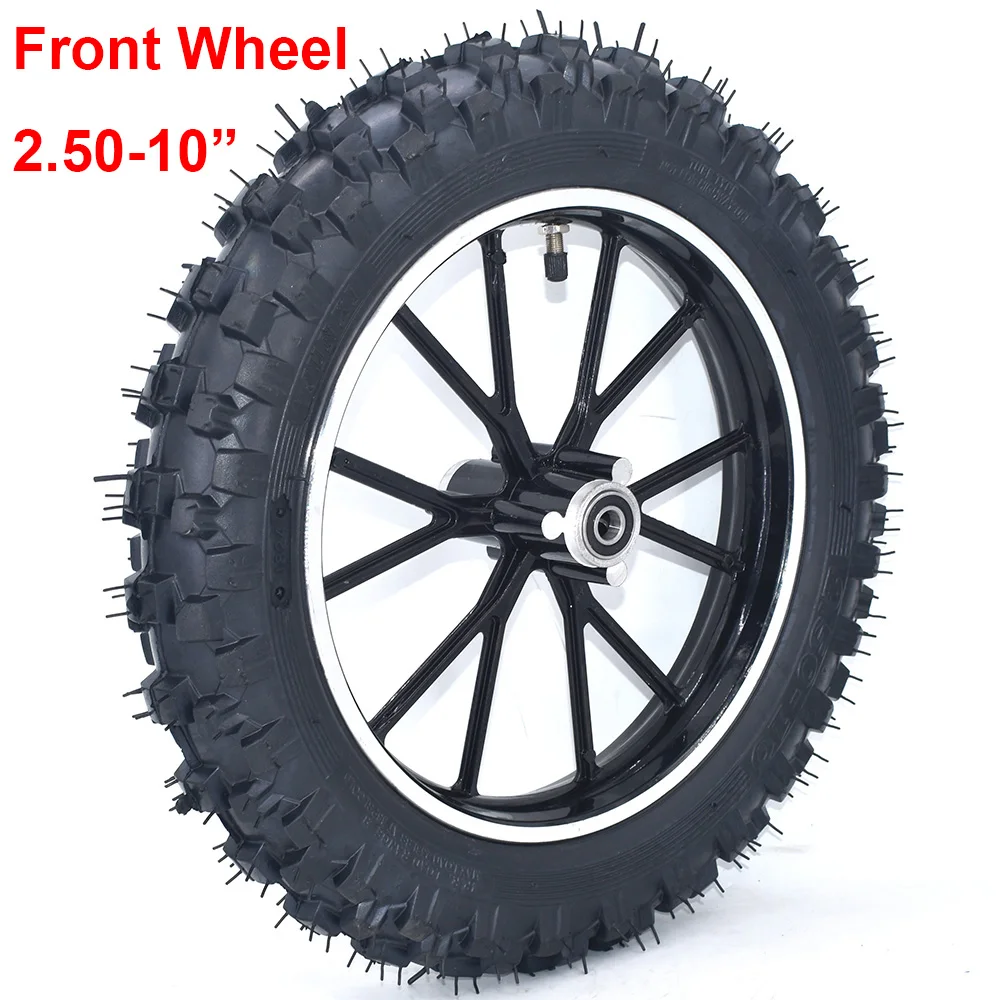 Rueda de 2,50-10 pulgadas para Mini Dirt Bike
