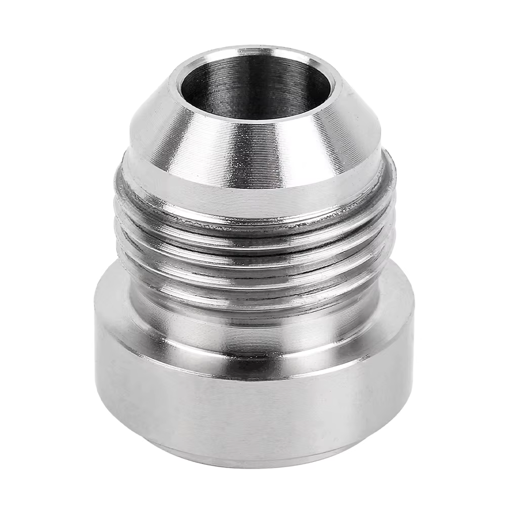 Adaptador macho recto de acero inoxidable para soldar, óxido nitroso - imagen 2
