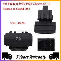 Interruptor freno mano electrónico 470706 para Peugeot 3008 y Citroën C4