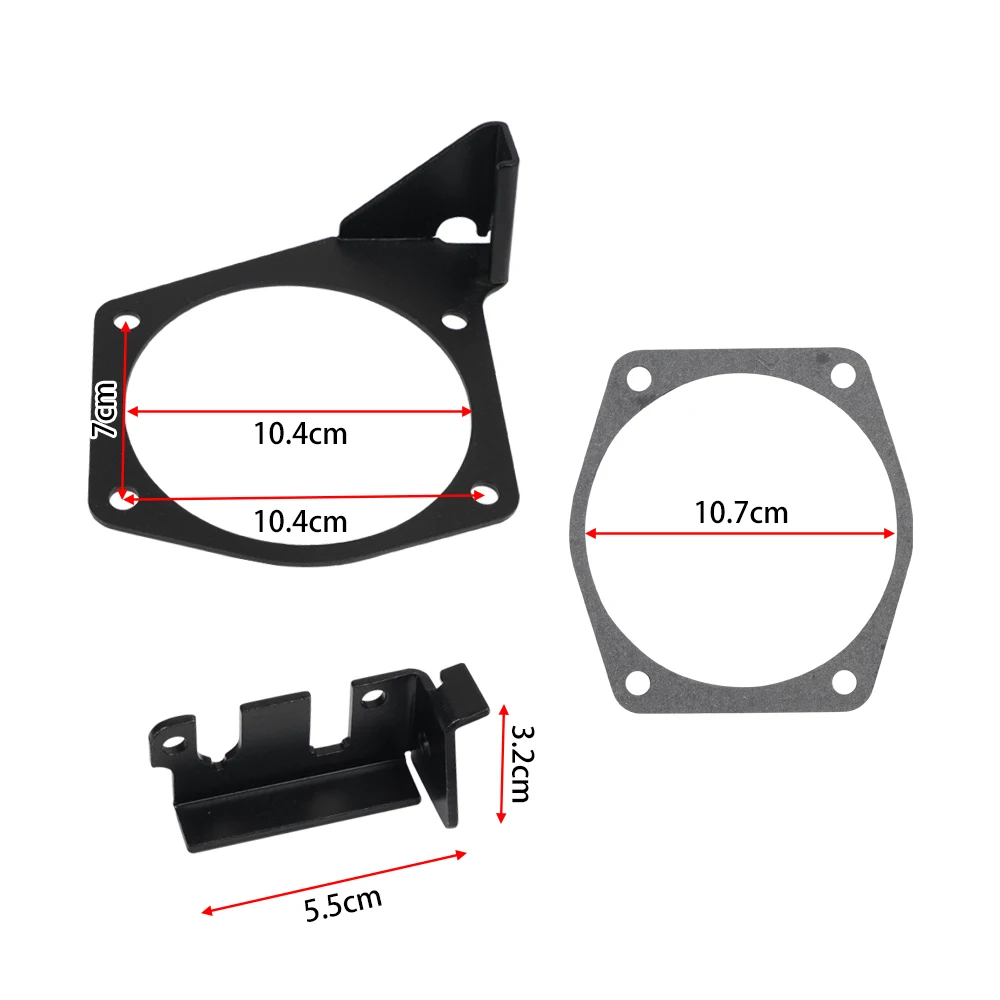 Soporte cable acelerador Chevrolet 4 pernos – LS2 LS3 LS6 LS7 - imagen 2